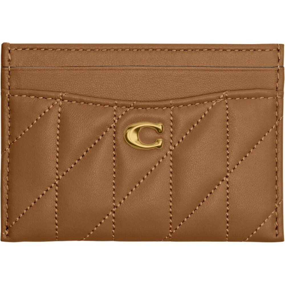 Quilted Pillow Leather Essential Card Case